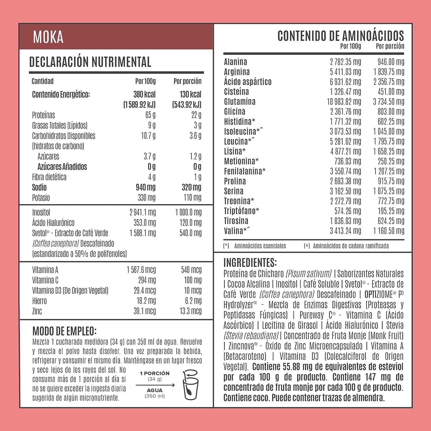 FITMINGO 🦩 1.02kg | Proteína vegana con ácido hialurónico, precursores de colágeno y vitaminas 30 servicios