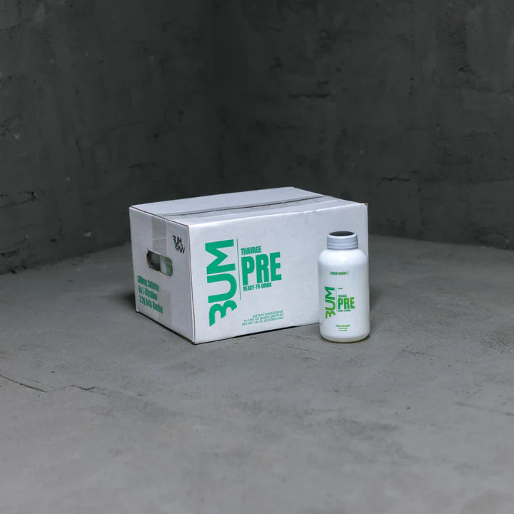 BUM THAVAGE RTD | 12 Pack de pre-entreno en bebida de 12oz (354ml)