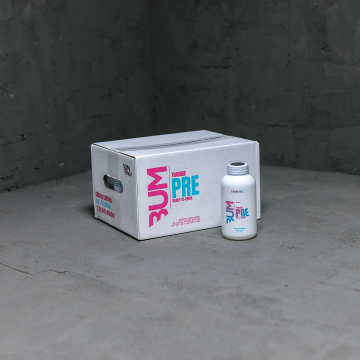 BUM THAVAGE RTD | 12 Pack de pre-entreno en bebida de 12oz (354ml)