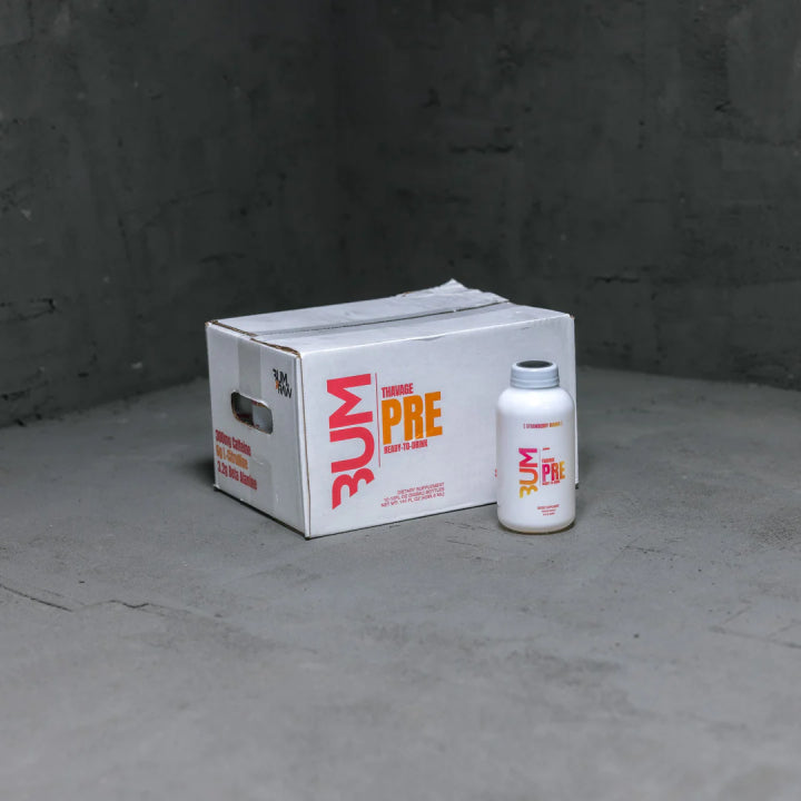 BUM THAVAGE RTD | 12 Pack de pre-entreno en bebida de 12oz (354ml)