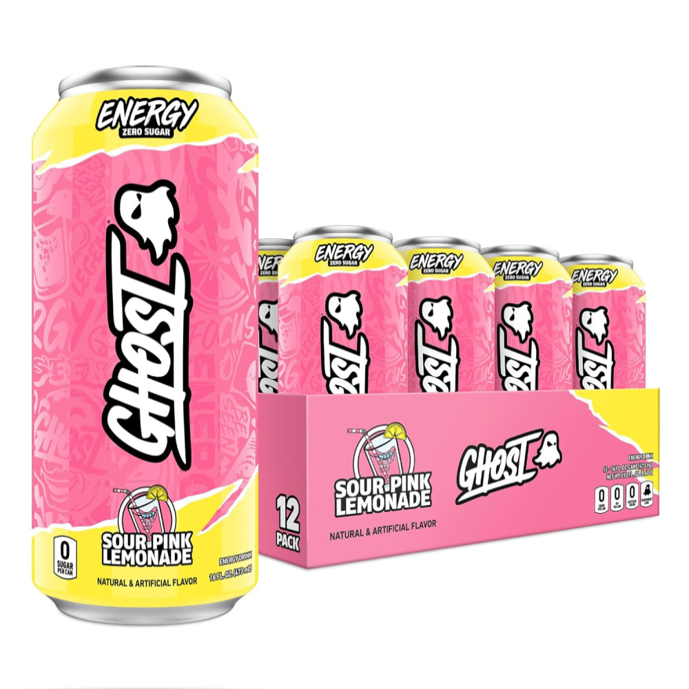 GHOST ENERGY DRINK 👻 | 12 Pack de bebidas energéticas 16oz (473ml)