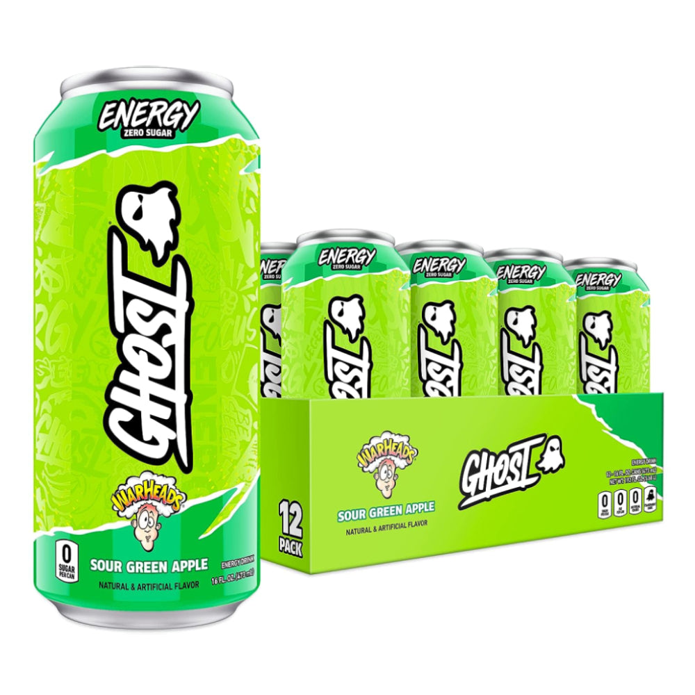 GHOST ENERGY DRINK 👻 | 12 Pack de bebidas energéticas 16oz (473ml)