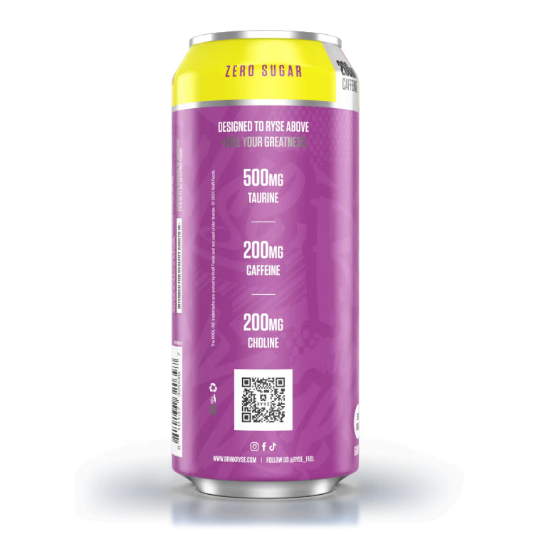 RYSE FUEL Energy Drink | Lata de bebida energética 16oz (473ml)
