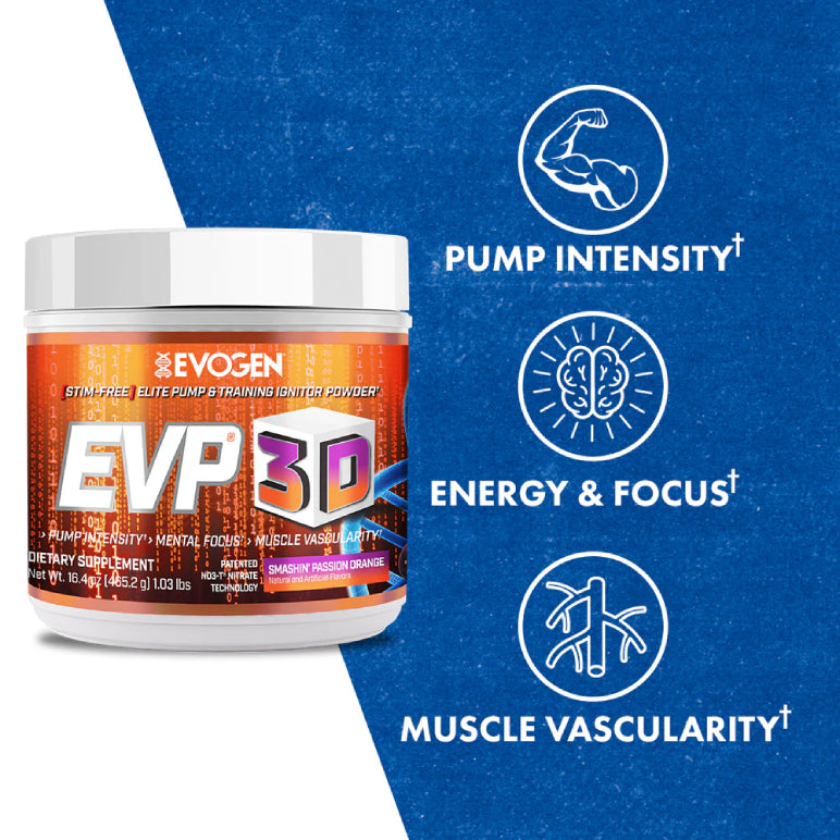 EVP 3D | Pre-entreno sin estimulantes 20/40 servicios