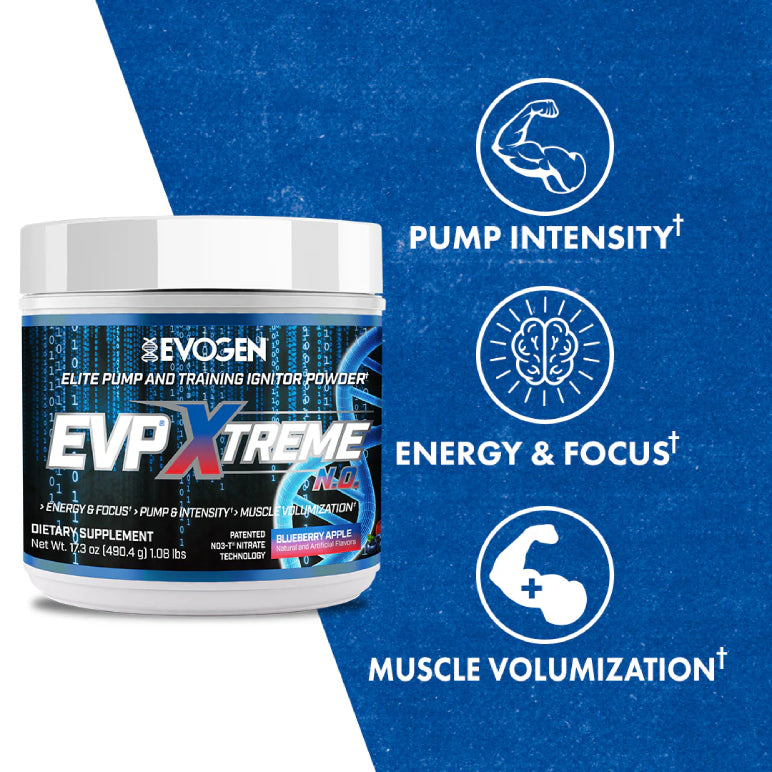 EVP Xtreme N.O. | Pre-entreno con estimulantes 20/40 servicios