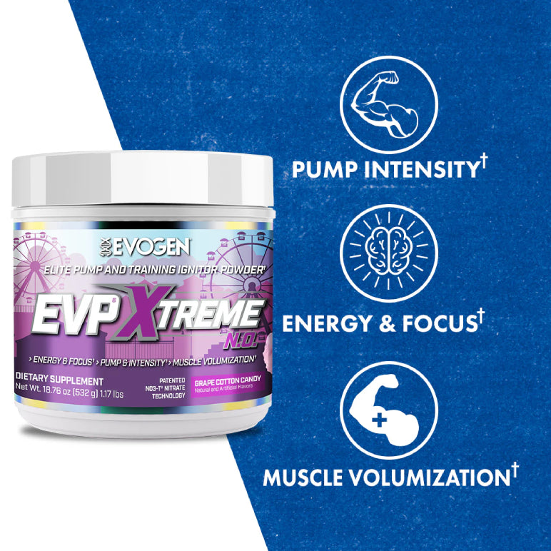 EVP Xtreme N.O. | Pre-entreno con estimulantes 20/40 servicios