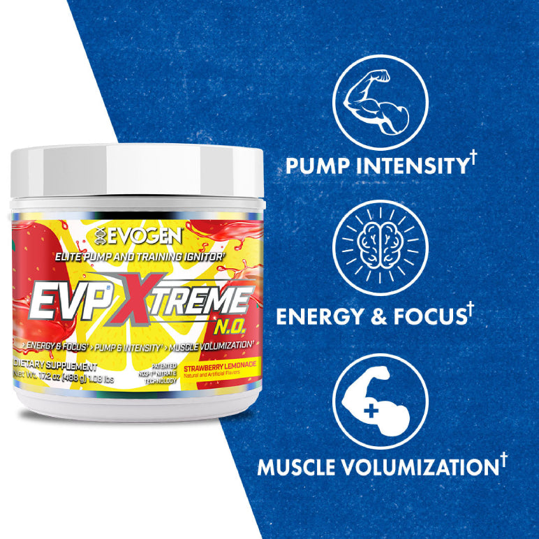 EVP Xtreme N.O. | Pre-entreno con estimulantes 20/40 servicios