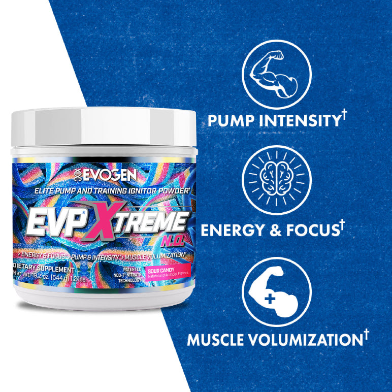 EVP Xtreme N.O. | Pre-entreno con estimulantes 20/40 servicios