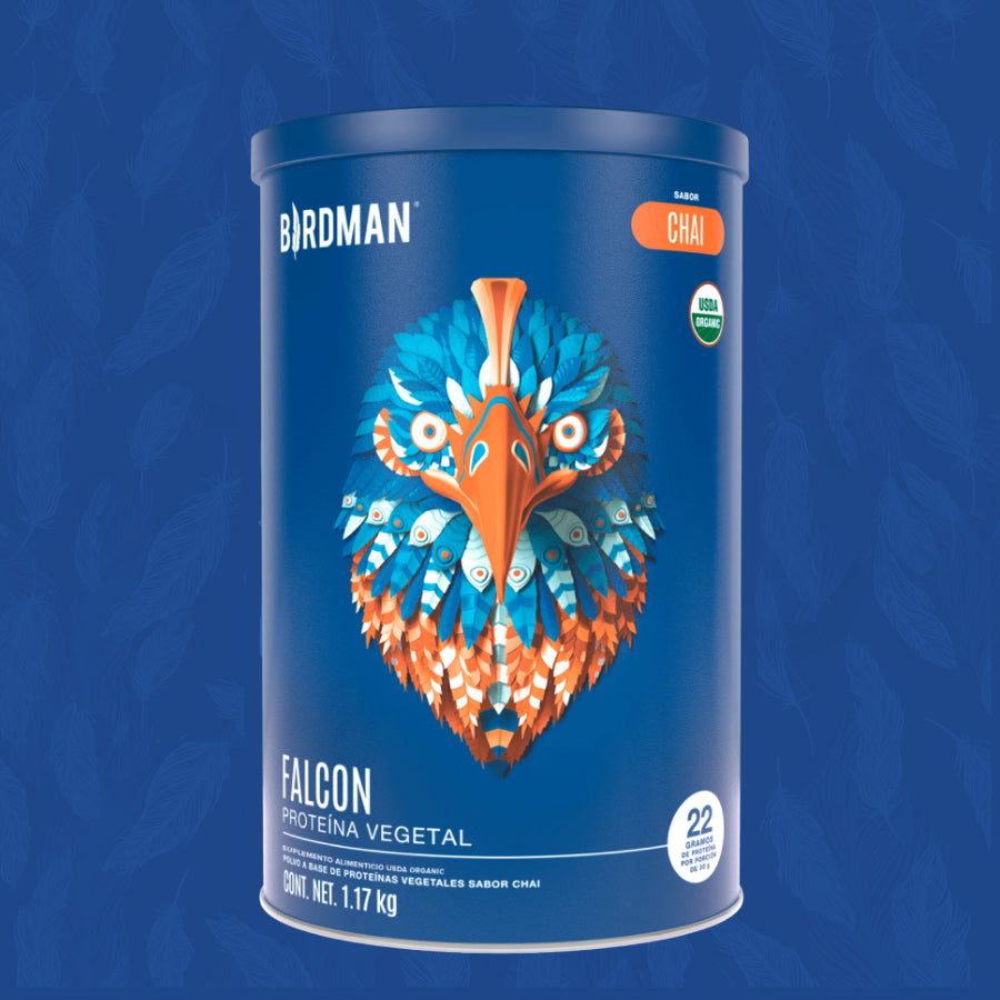 FALCON PROTEIN 🐦 1.17kg | Proteína vegana 39 servicios