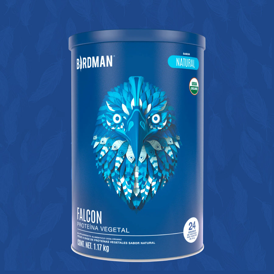 FALCON PROTEIN 🐦 1.17kg | Proteína vegana 39 servicios