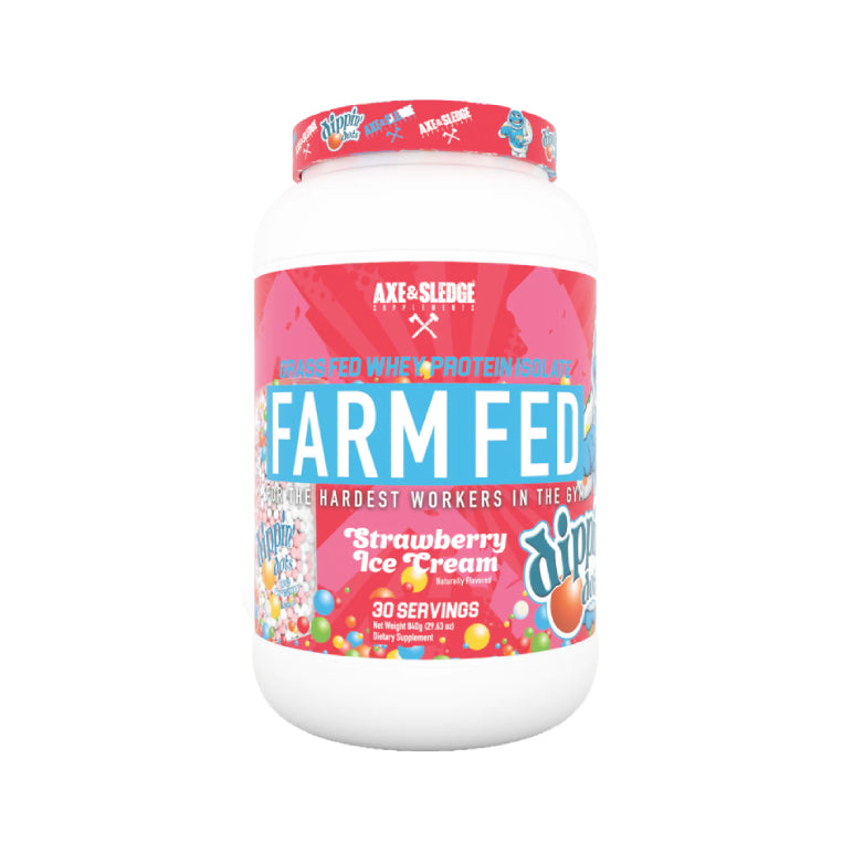 FARM FED GRASS-FED WHEY PROTEIN ISOLATE 2lb | Proteína de suero de leche Isolatada (Whey Isolate) 30 servicios