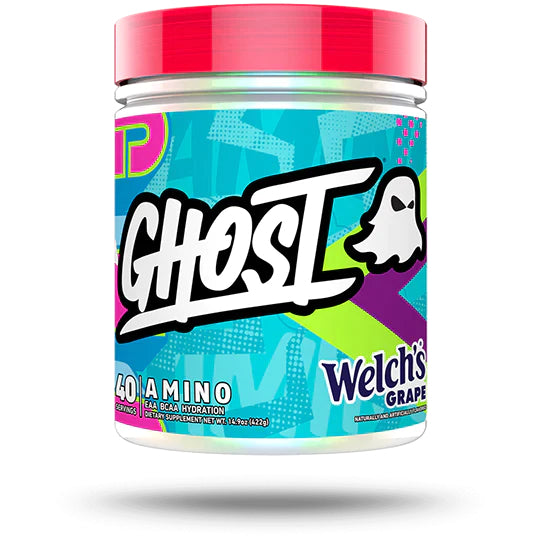 GHOST AMINO 👻 | BCAA's, EAA's, Taurina y Electrolitos 20/40 servicios
