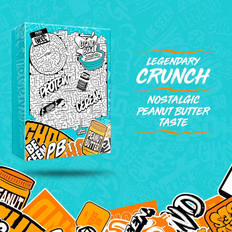 GHOST PROTEIN CEREAL 👻 | Cereal enriquecido con proteínas