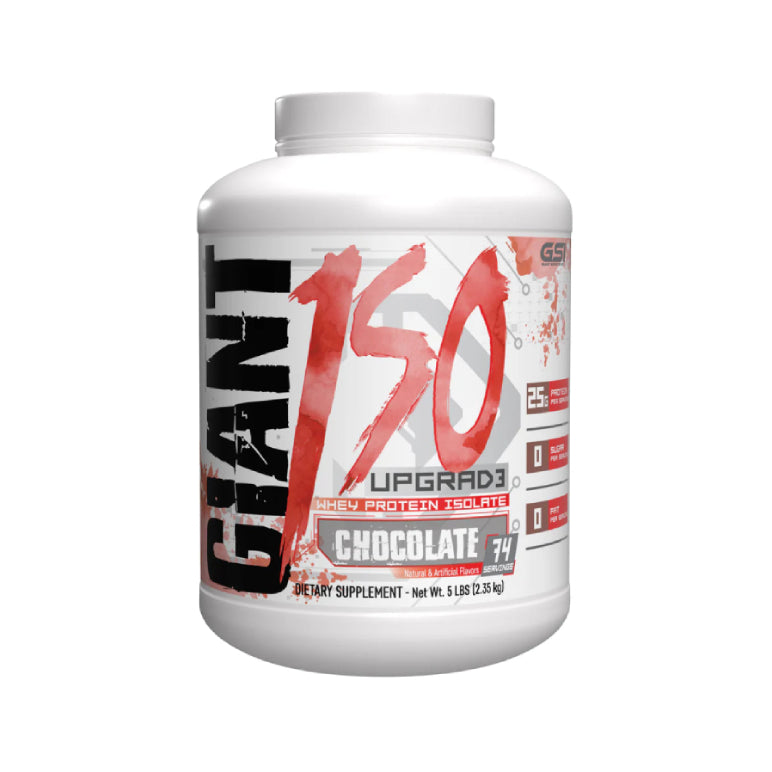 GIANT ISO UPGRAD3 5lb | Proteína de suero de leche Isolatada (Whey Isolate) 73-74 servicios