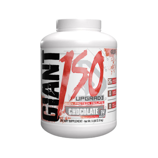 GIANT ISO UPGRAD3 5lb | Proteína de suero de leche Isolatada (Whey Isolate) 73-74 servicios
