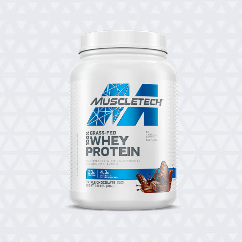 GRASS-FED 100% WHEY PROTEIN 2lb | Proteína de suero de leche (Whey Protein) 23 servicios