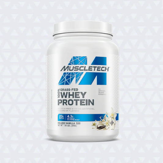 GRASS-FED 100% WHEY PROTEIN 2lb | Proteína de suero de leche (Whey Protein) 23 servicios
