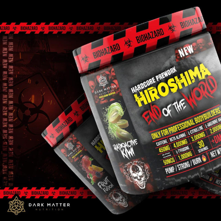 HIROSHIMA END OF THE WORLD ☣️☠️ | Pre-entreno con Clen y DMAA 30 servicios