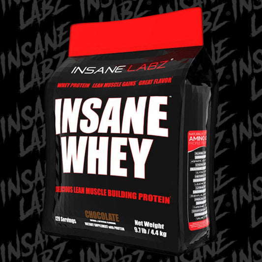 INSANE WHEY 10lb | Proteína de suero de leche (Whey Protein) 120 servicios