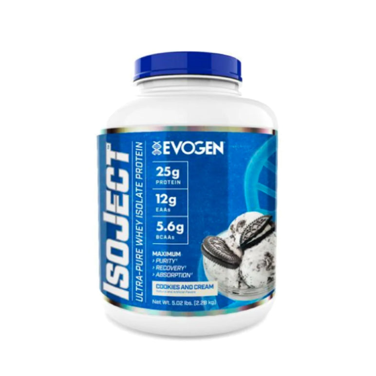 IsoJect 4lb | Proteína de suero de leche Isolatada (Whey Isolate) 55-57 servicios