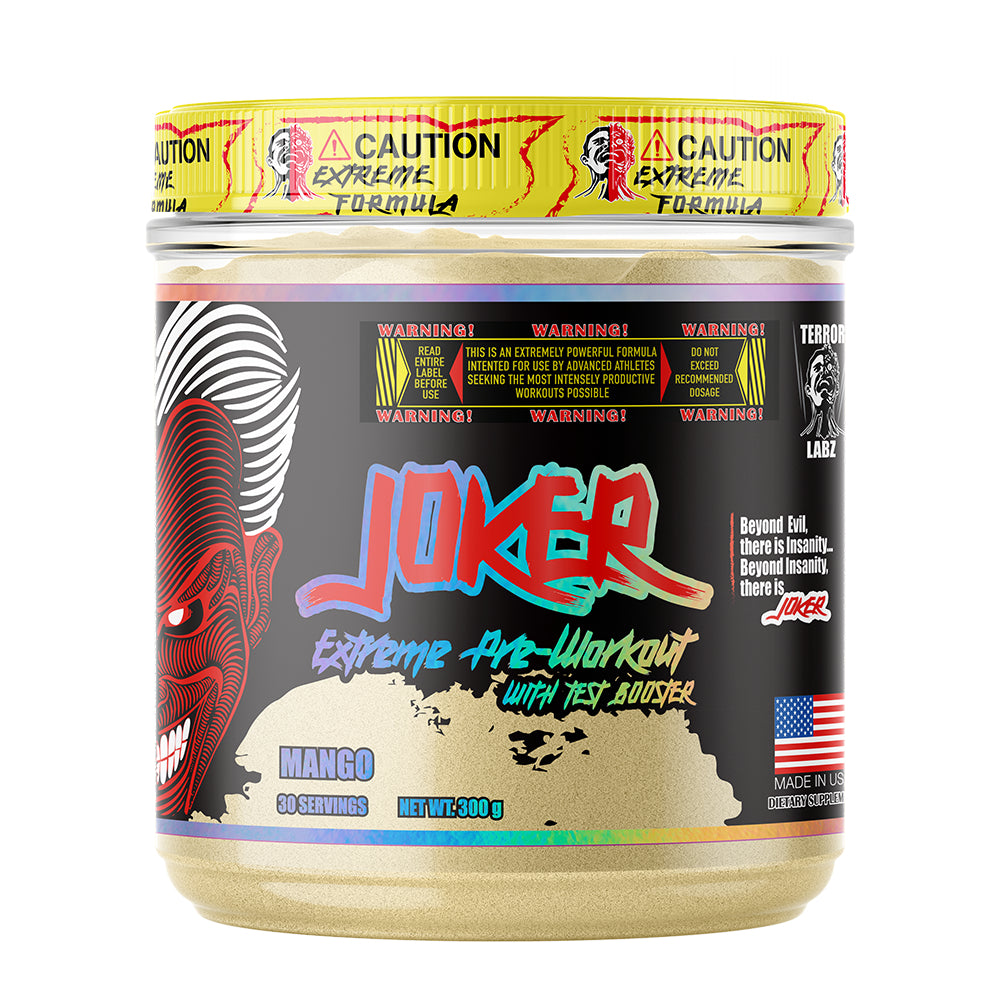 JOKER Extreme Pre-Workout 🤡🃏 | Pre-entreno con precursor de test 30 servicios