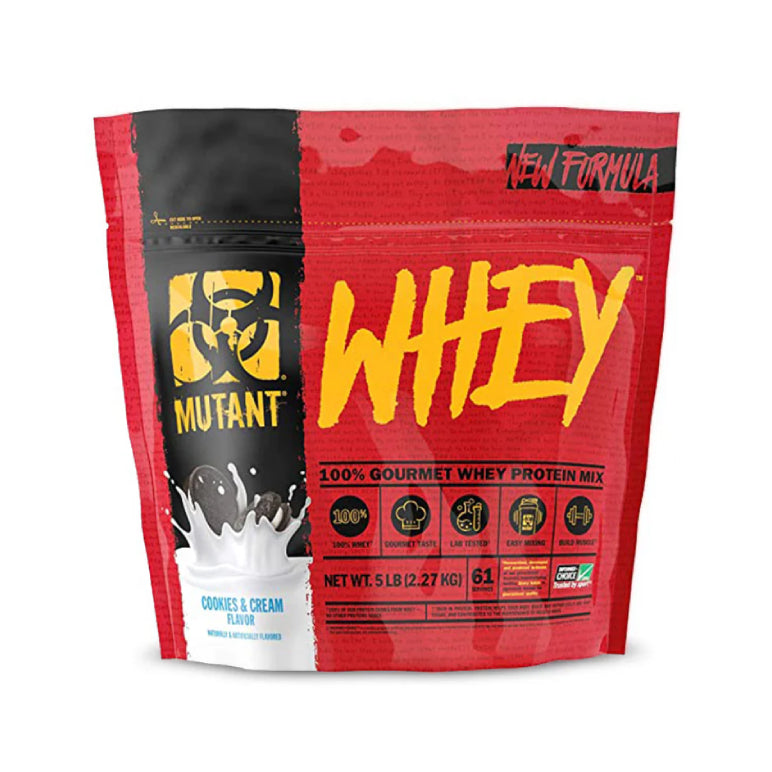 MUTANT WHEY 5lb | Proteína de suero de leche (Whey Protein) 61 servicios