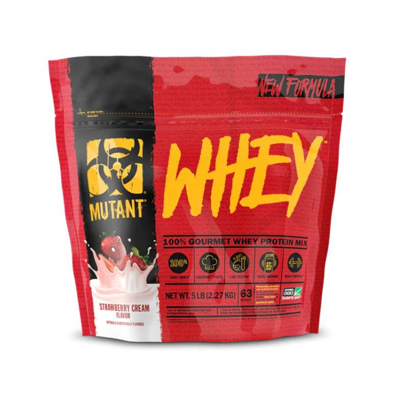 MUTANT WHEY 5lb | Proteína de suero de leche (Whey Protein) 61 servicios