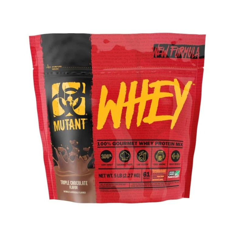 MUTANT WHEY 5lb | Proteína de suero de leche (Whey Protein) 61 servicios