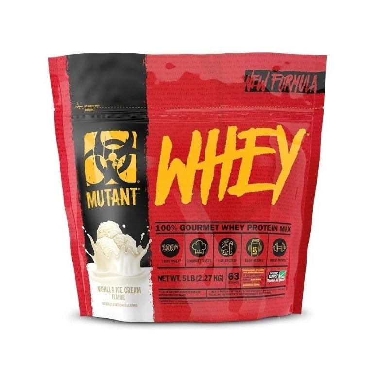 MUTANT WHEY 5lb | Proteína de suero de leche (Whey Protein) 61 servicios