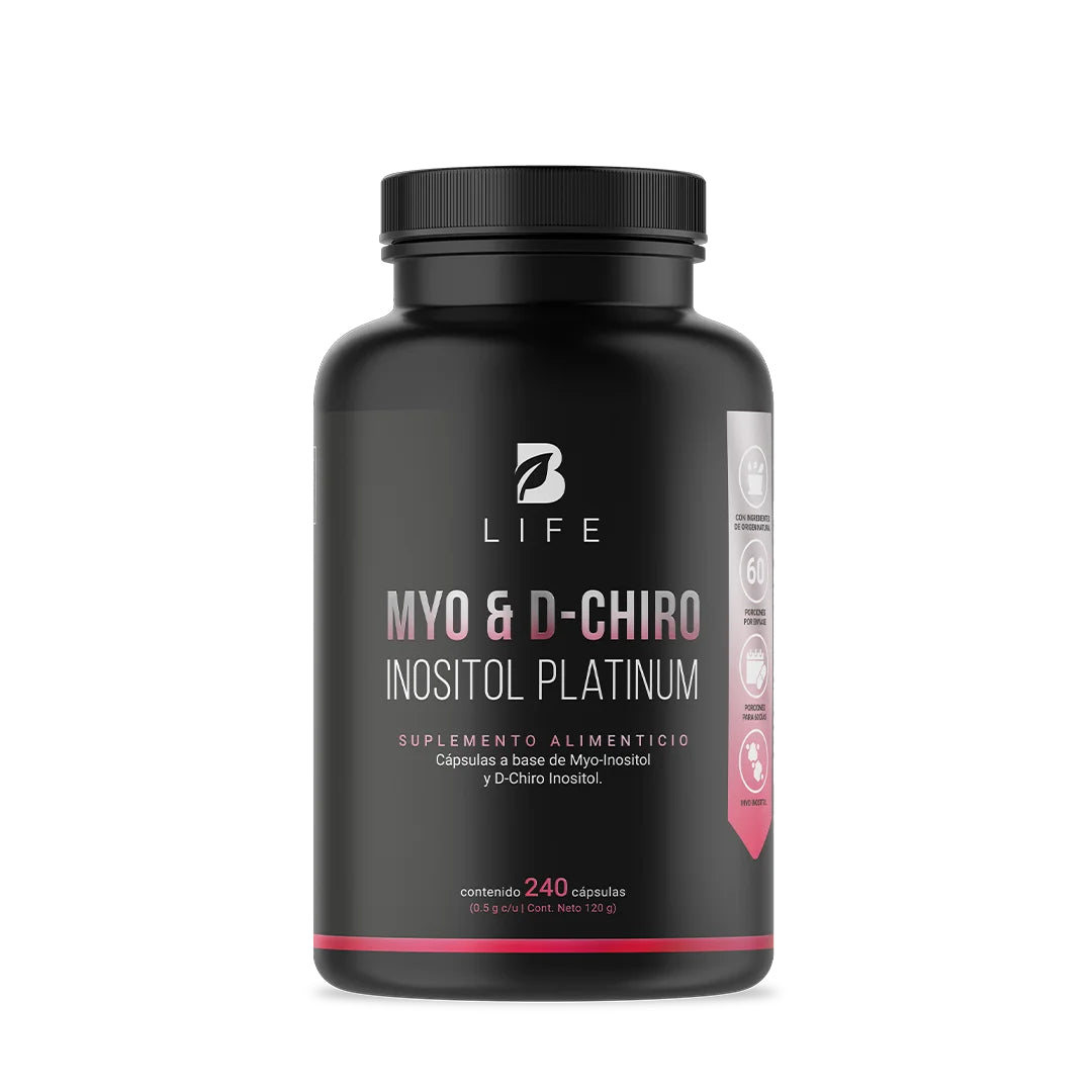 MYO & D-CHIRO INOSITOL PLATINUM | Inositol 500mg 240 cápsulas