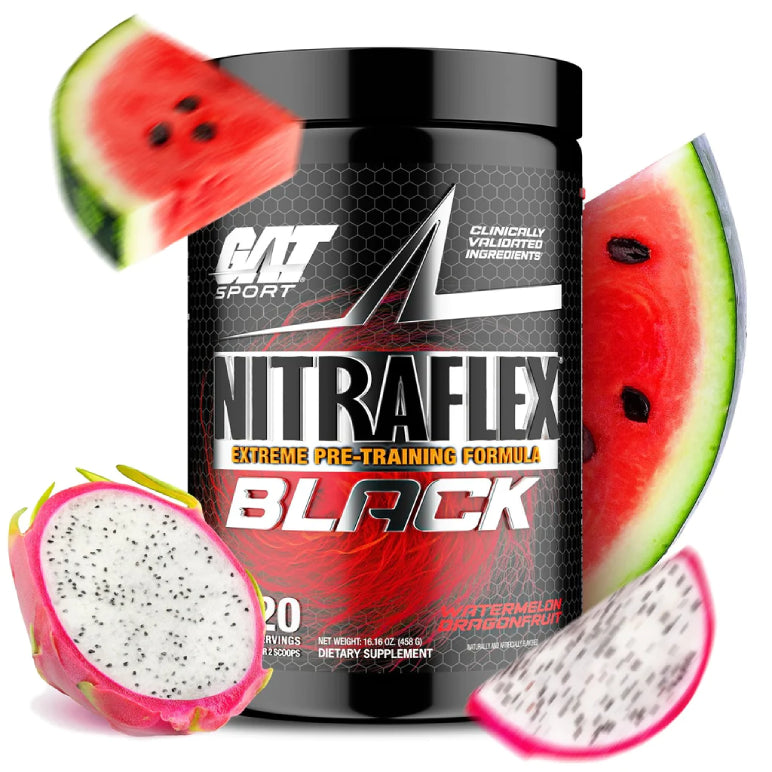 NITRAFLEX BLACK | Pre-entreno 20/40 servicios