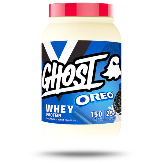 GHOST WHEY X OREO 👻 2lb | Proteína de suero de leche (Whey Protein) 26 servicios