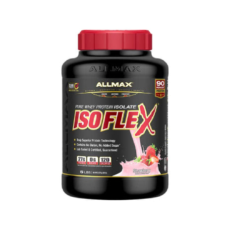 ISOFLEX 5lb | Proteína de suero de leche Isolatada (Whey Isolate) 73-75 servicios
