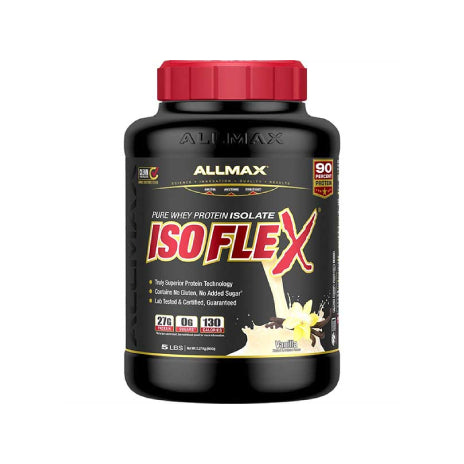 ISOFLEX 5lb | Proteína de suero de leche Isolatada (Whey Isolate) 73-75 servicios