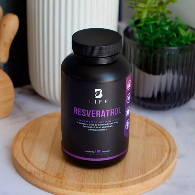 RESVERATROL | Resveratrol 100mg 180 cápsulas