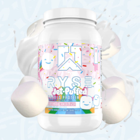 RYSE Jet-Puffed Loaded Protein 2lb | Proteína de suero de leche Isolatada (Whey Isolate) 27 servicios