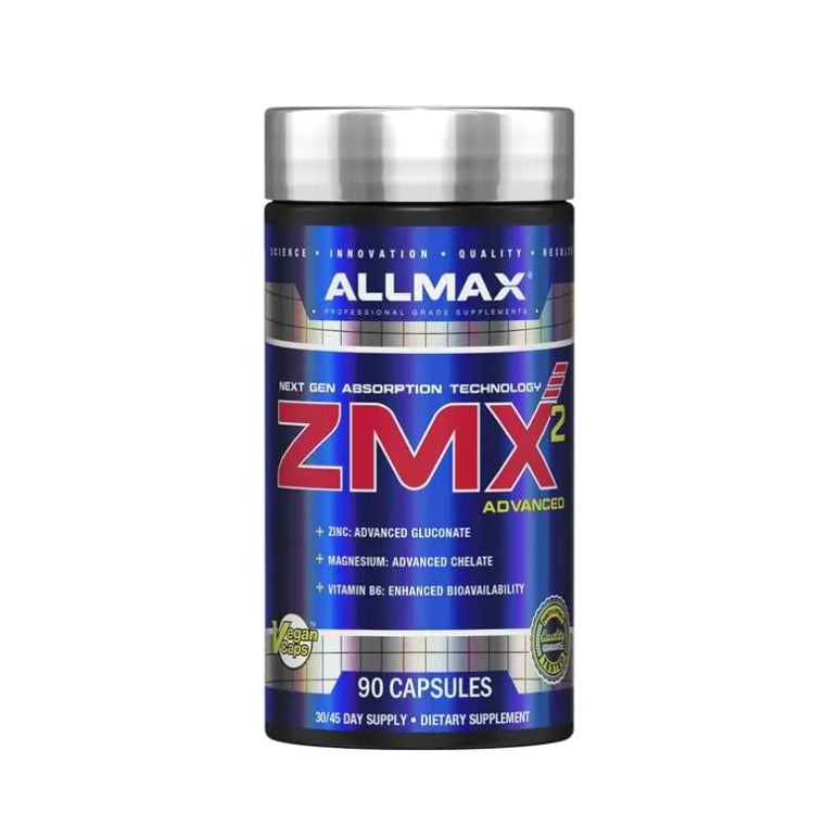 ZMX² ADVANCED | ZMA (Zinc, Magnesio y Vitamina B6) 90 cápsulas