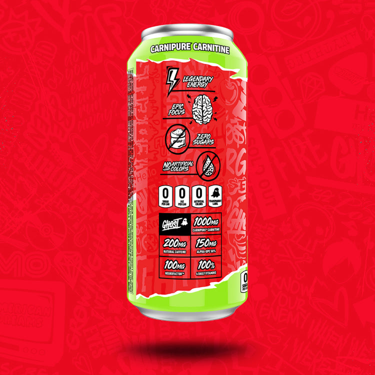 GHOST ENERGY DRINK 👻 | 12 Pack de bebidas energéticas 16oz (473ml)