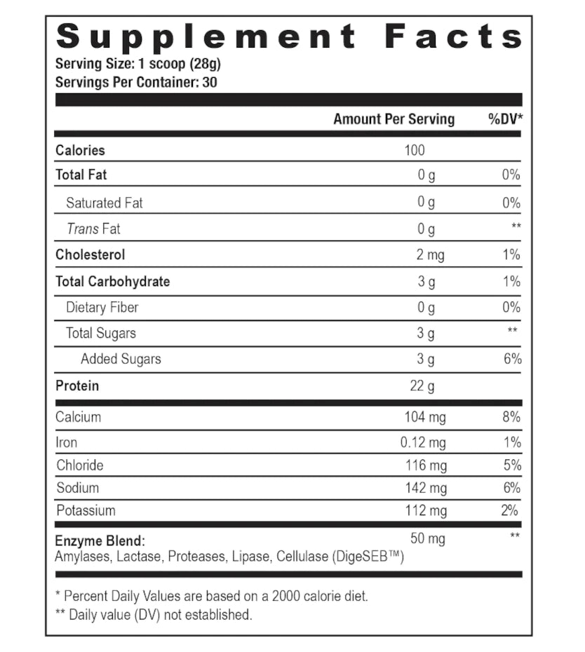 FARM FED GRASS-FED WHEY PROTEIN ISOLATE 2lb | Proteína de suero de leche Isolatada (Whey Isolate) 30 servicios