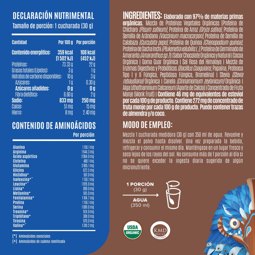 FALCON PROTEIN 🐦 1.17kg | Proteína vegana 39 servicios