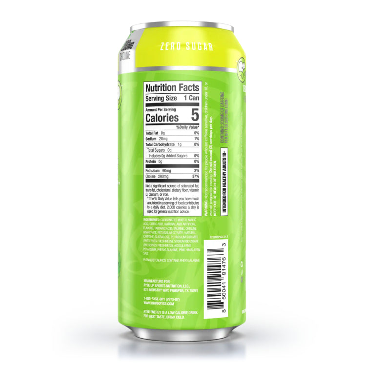 RYSE FUEL Energy Drink | Lata de bebida energética 16oz (473ml)