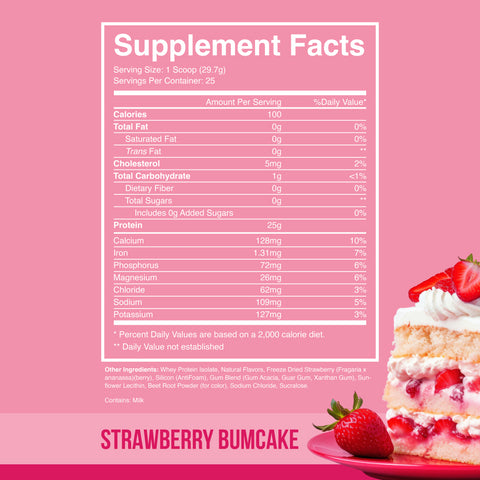 BUM Itholate Protein 2lb | Proteína de suero de leche Isolatada (Whey Isolate) 25 servicios