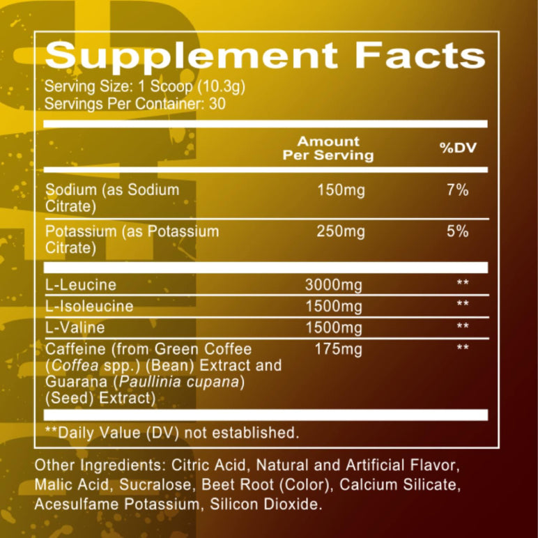 BREACH+ | BCAA's y Cafeína 30 servicios