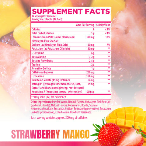 BUM THAVAGE RTD | Pre-entreno en bebida de 12oz (354ml)