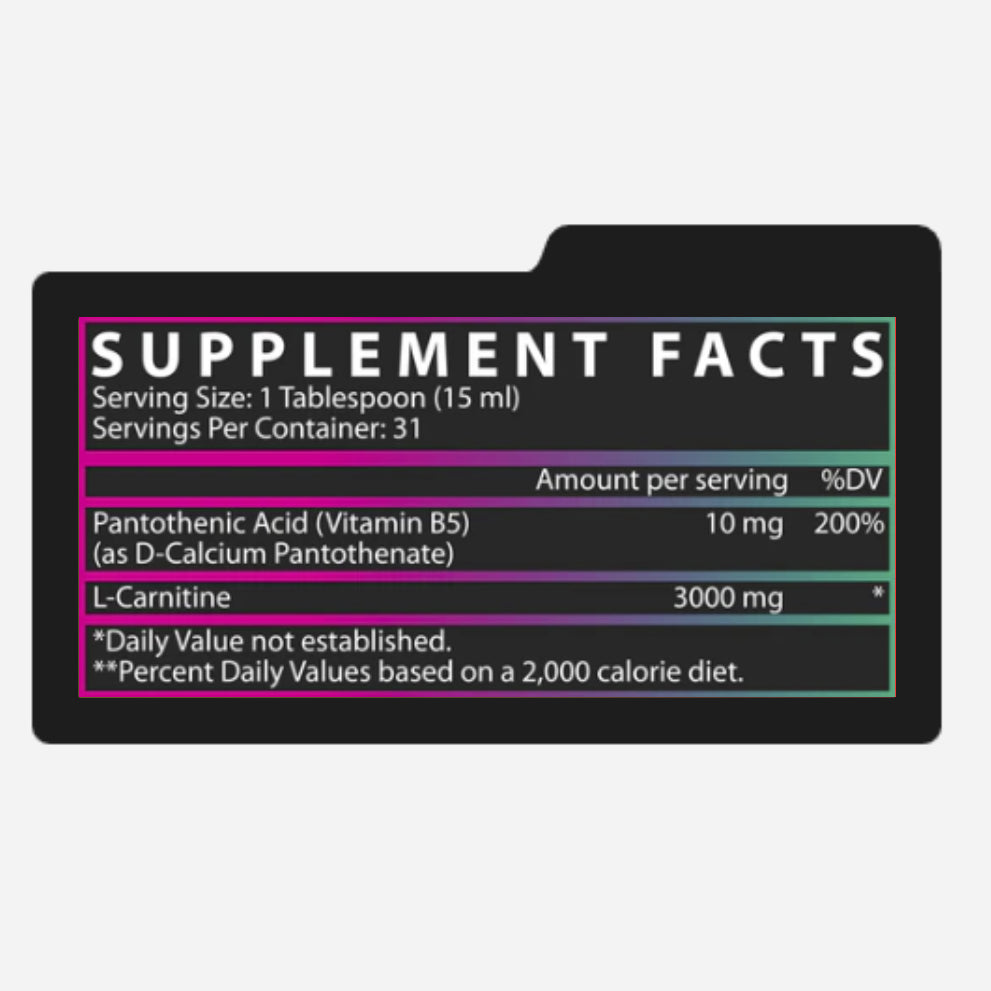 L-CARNITINE 3000 | Carnitina 3,000mg 31 servicios