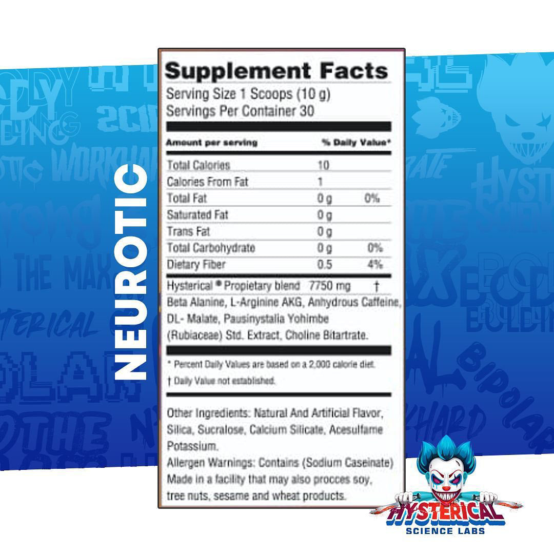 NEUROTIC 🤡🎈 | Pre-entreno 30 servicios