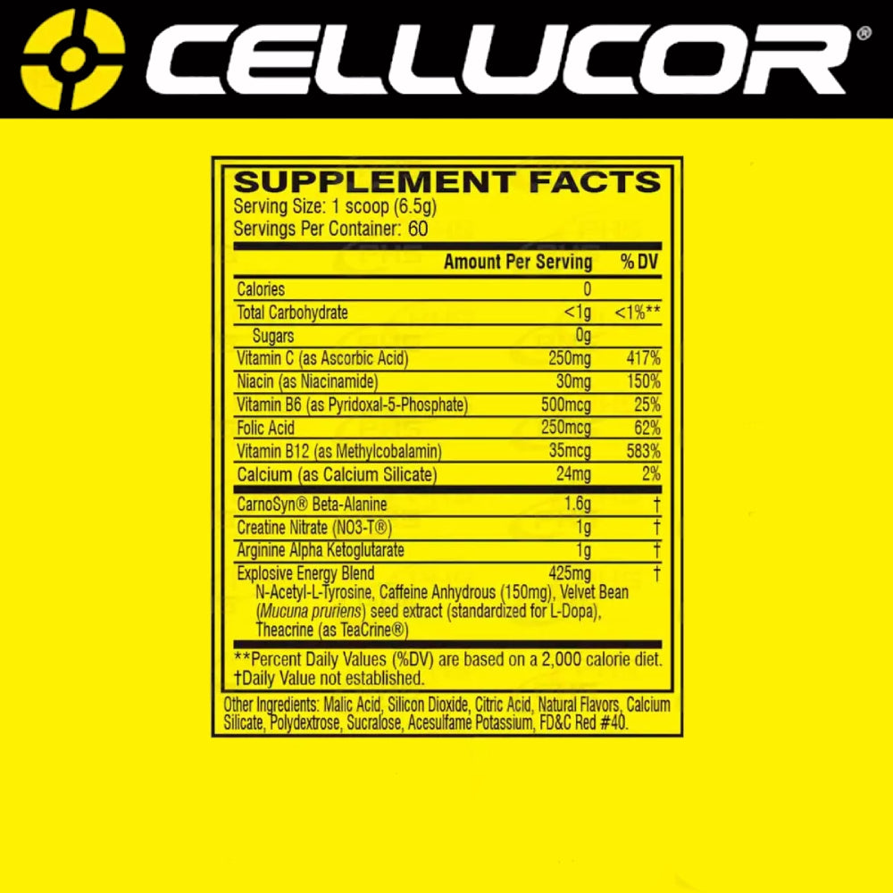 C4 ORIGINAL | Pre-entreno 60 servicios