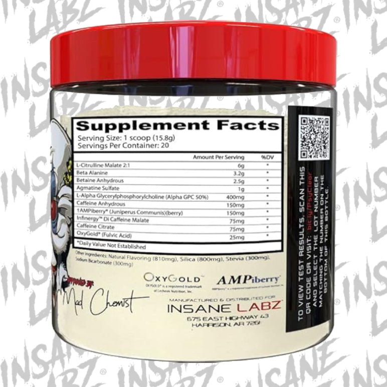 PSYCHOTIC CLEAR 🤡💎 | Pre-entreno 20 servicios