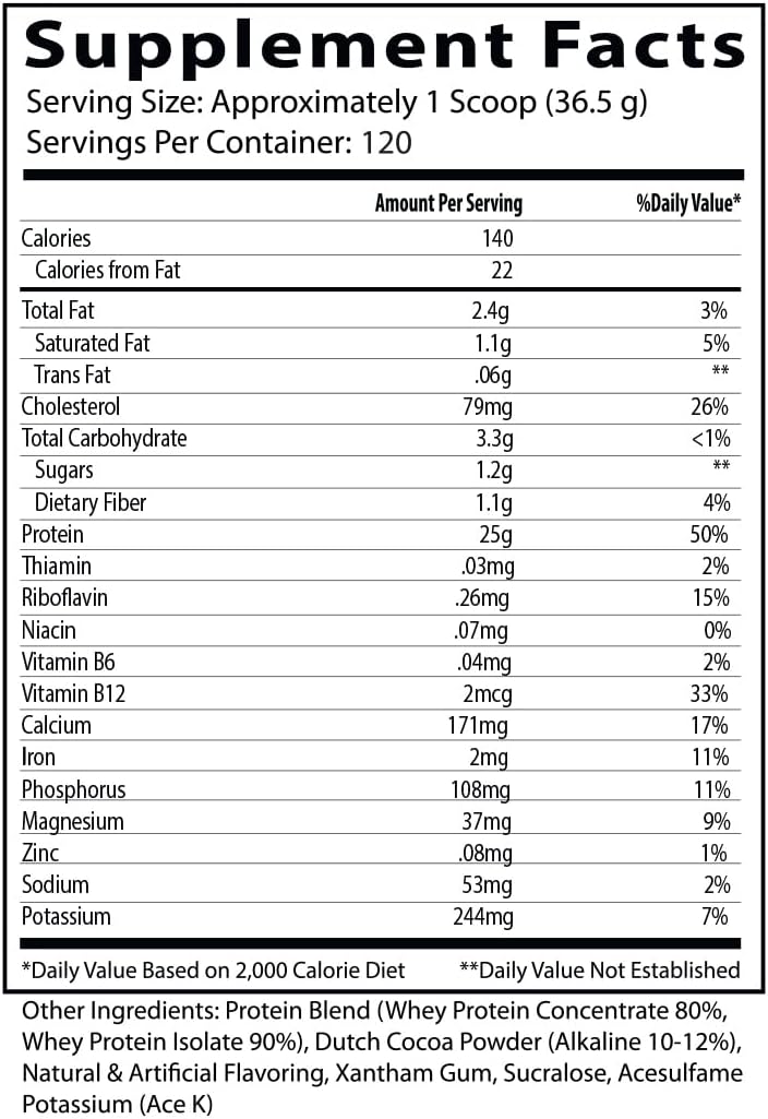 INSANE WHEY 10lb | Proteína de suero de leche (Whey Protein) 120 servicios
