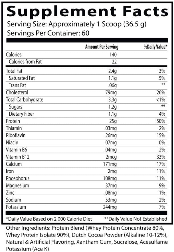 INSANE WHEY 4.5lb | Proteína de suero de leche (Whey Protein) 60 servicios